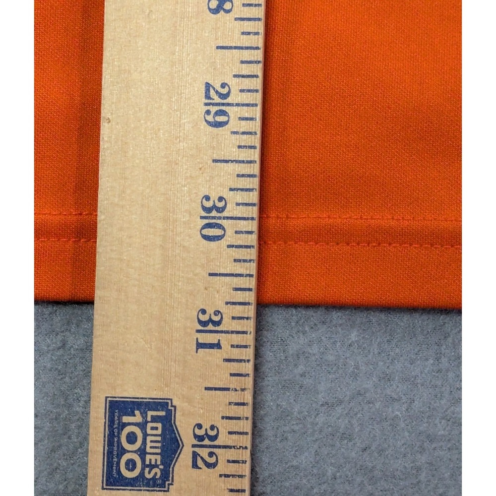 Nike Mens Clemson Tigers Dri-FIT Short Sleeve Polo Shirt Large Orange Solid - Picture 8 of 12
